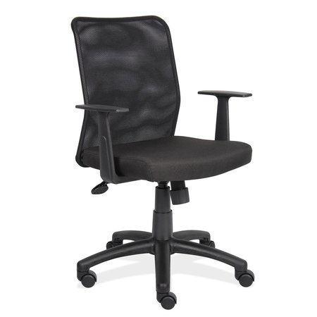 OFFICESOURCE Crossway Collection Mesh Back Task Chair with Black Base 610FBK